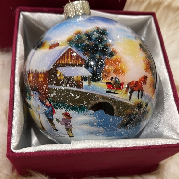 Merck Family Old World Christmas Winter Lake Edition - Picture 2 of 6